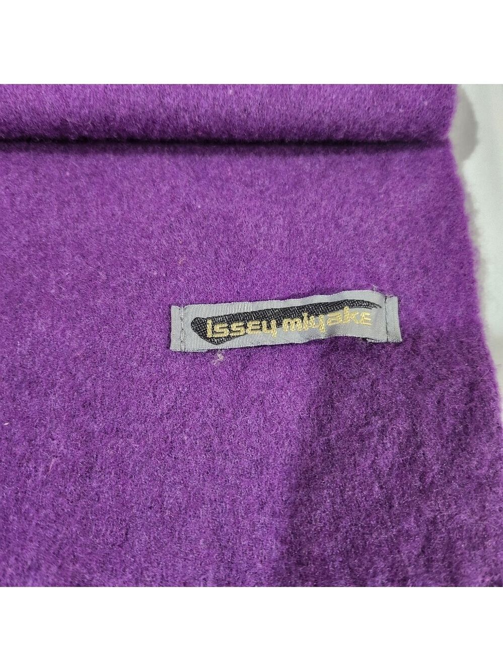 Vintage Issey Miyake Scarf Muffler Vintage Issey Miyake Wool Scarves - Picture 4 of 6